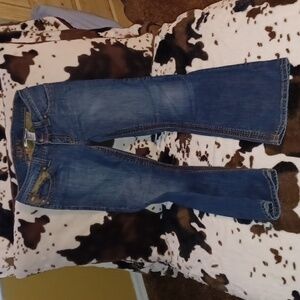 CRUEL Girl, WOMENS JEANS, SIZE 7R. CAMO ACCENTS.